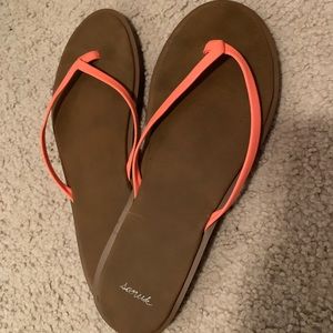 Coral Sanuk Sandals